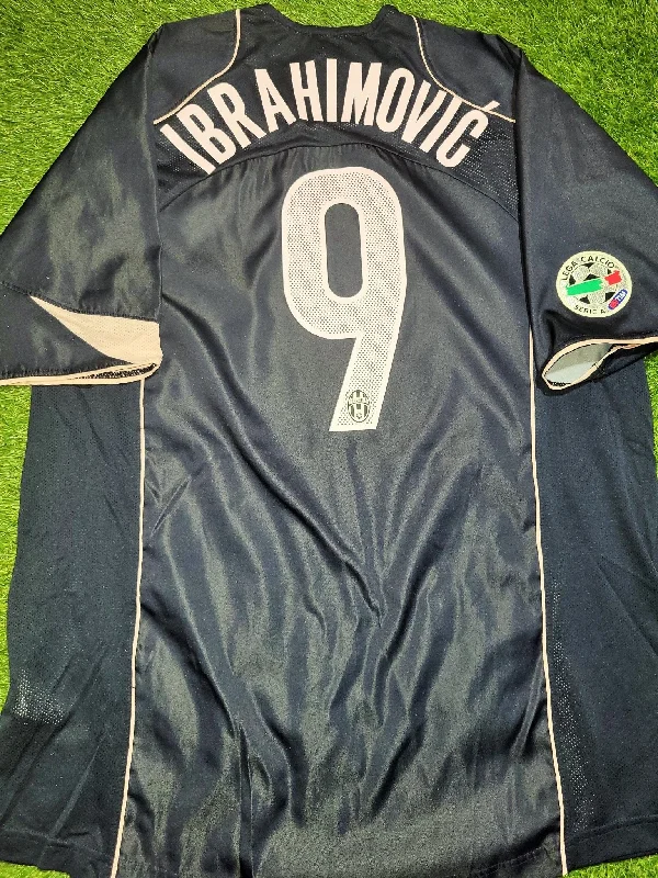 Ibrahimovic Juventus 2004 2005 Away Soccer Jersey Shirt XL