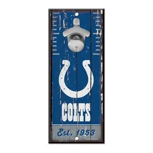 Indianapolis Colts --- Bottle Opener Sign