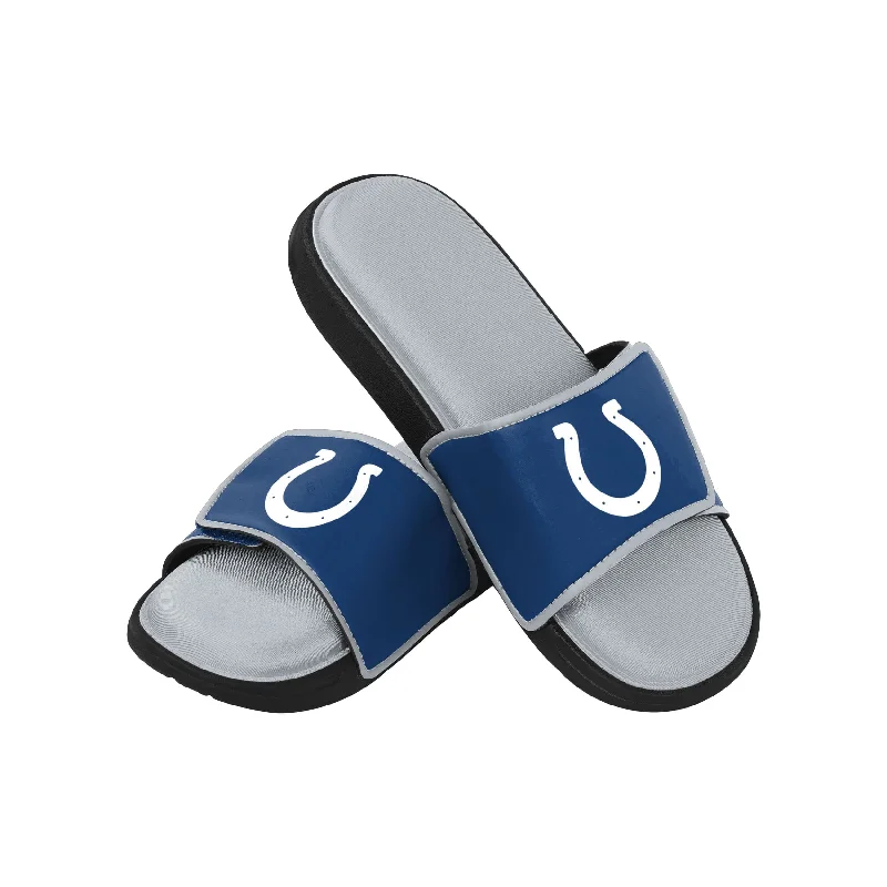 Indianapolis Colts NFL Mens Foam Sport Slide Sandals