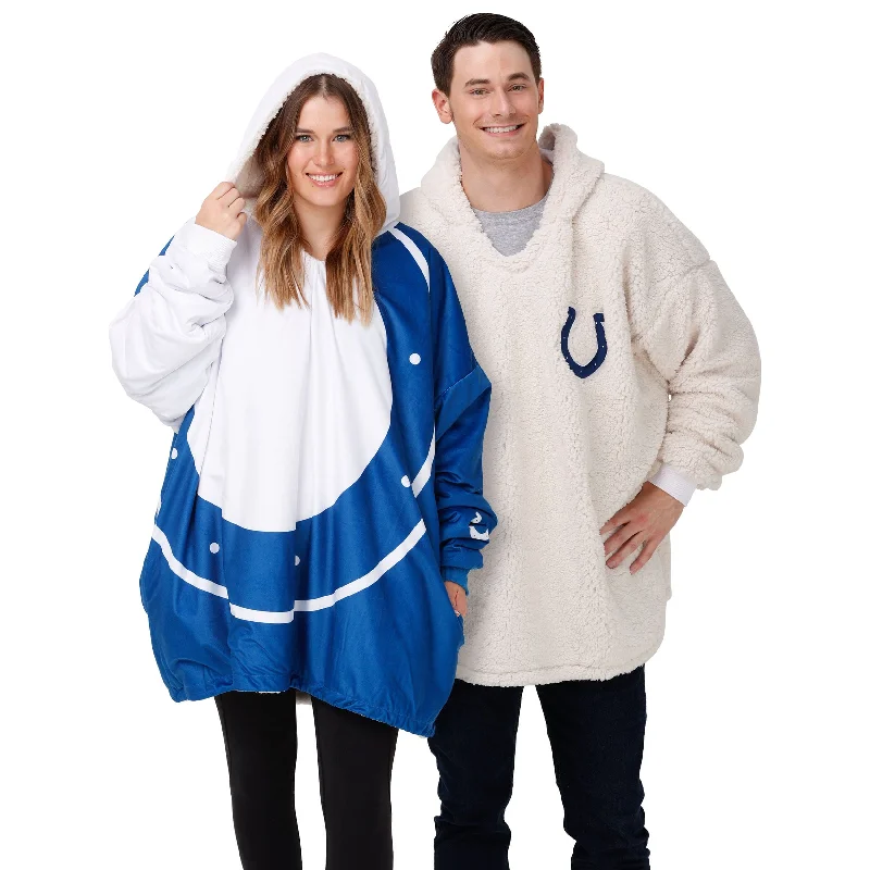 Indianapolis Colts NFL Reversible Colorblock Hoodeez