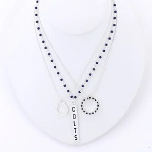 Indianapolis Colts --- Trio Necklace