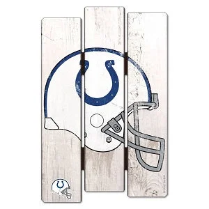 Indianapolis Colts --- Wood Fence Sign