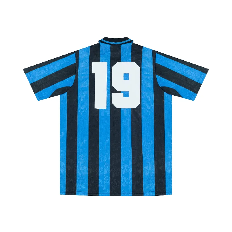 INTER MILAN 1991-92 PLAYER ISSUE HOME SHIRT - 19 - XL