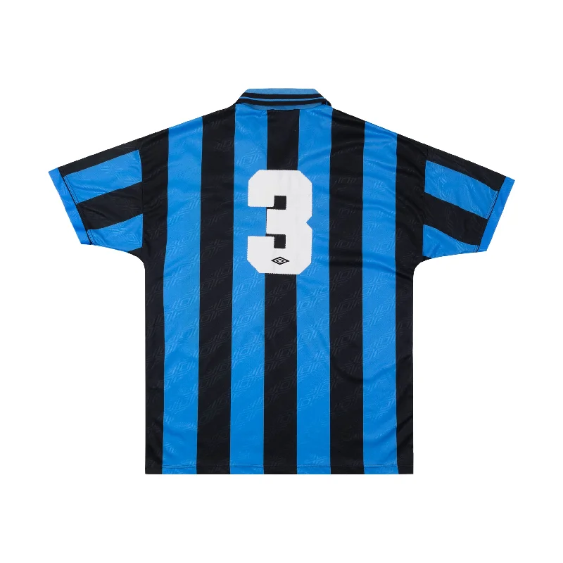 INTER MILAN 1994-95 MATCH ISSUE HOME SHIRT - 3 (CONTE) - XL (v ASTON VILLA)