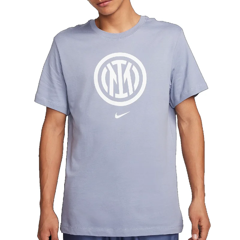 Nike Inter Milan Crest T-Shirt 23/24 (Ashen Slate/White)