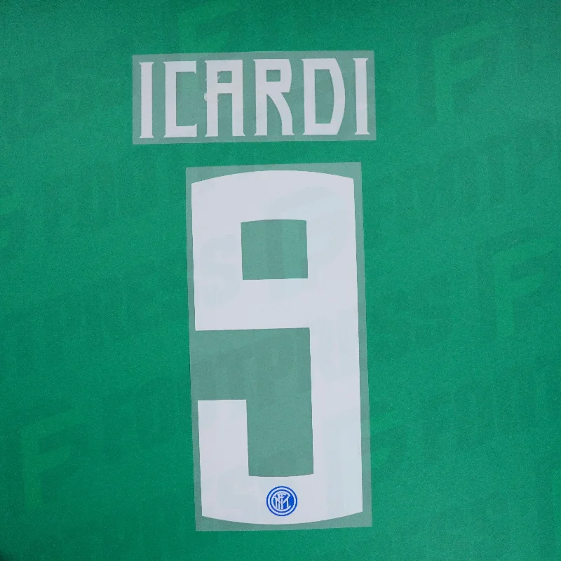 Flocage Officiel - Inter Milan, Icardi, 2018/2019, Home, Blanc