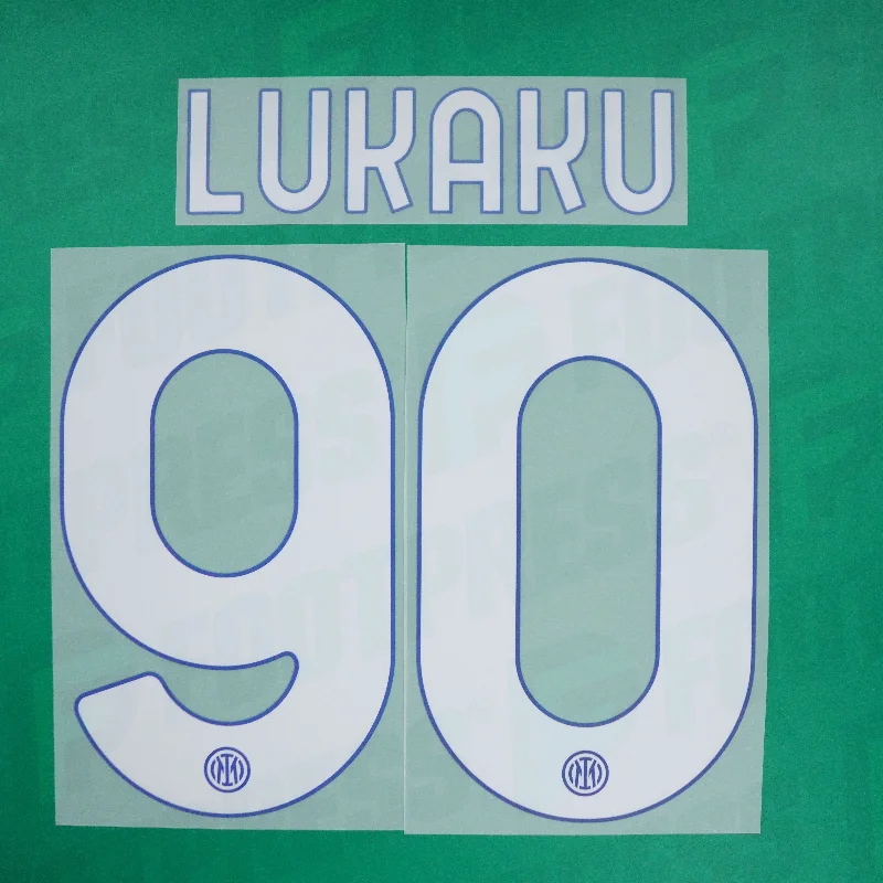 Flocage Officiel - Inter Milan, Lukaku, 2022/2023, Home, Blanc