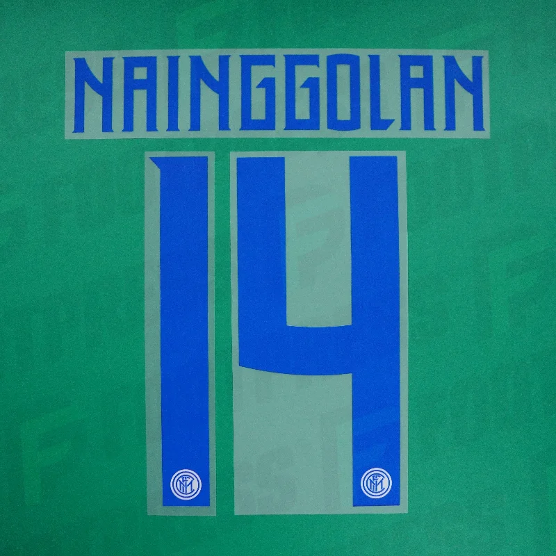 Flocage Officiel - Inter Milan, Nainggolan, 2018/2019, Away, Bleu