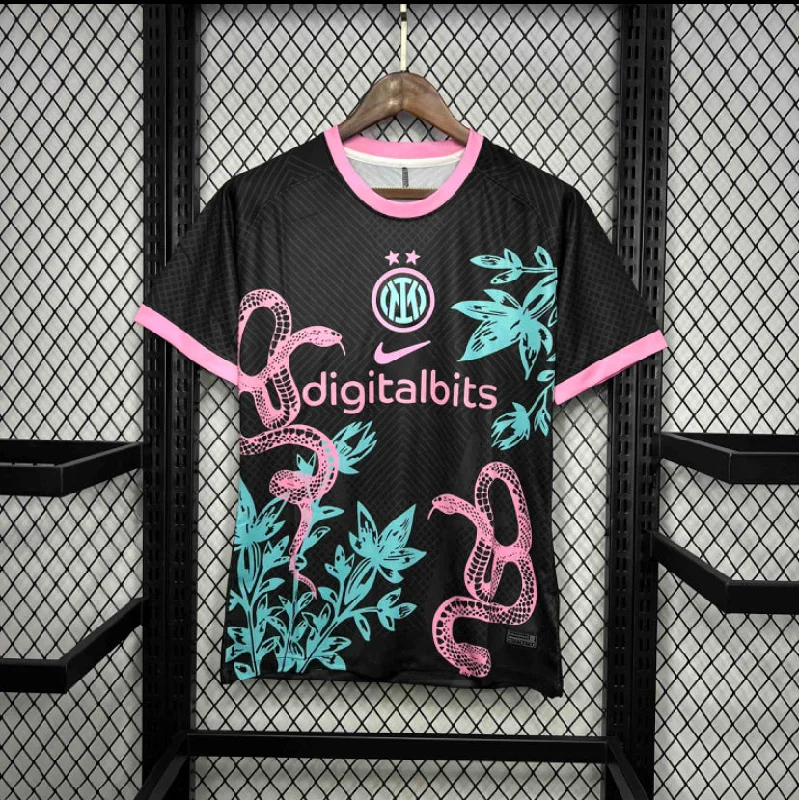 Inter Milan Pink and Black Snake