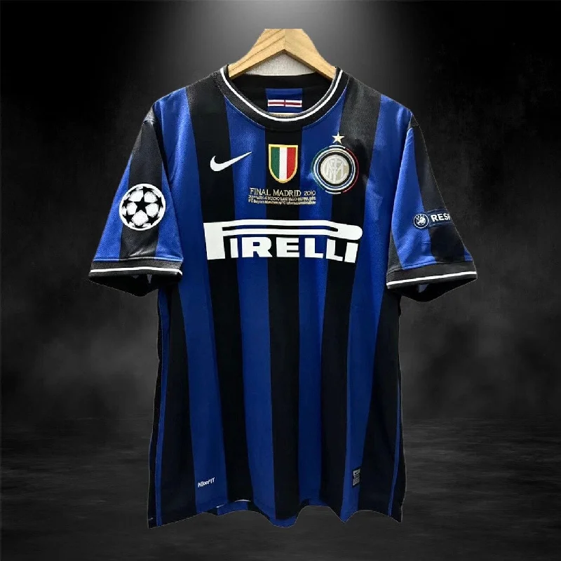 Inter Milan Retro Final Champions Home Shirt 09/10