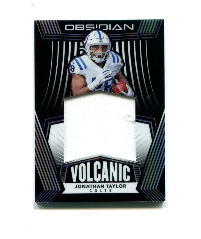 Jonathan Taylor 2020 Panini Obsidian Volcanic #VM-16 061/100 Card