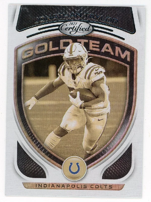 Jonathan Taylor 2021 Panini Certified Gold Team #GT-6