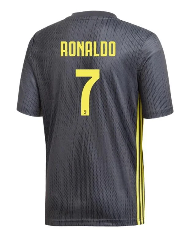 Juventus Ronaldo Youth Third Jersey 2018/19