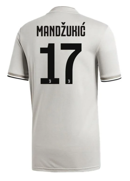 Juventus Mandzukic Away Jersey 2018/19