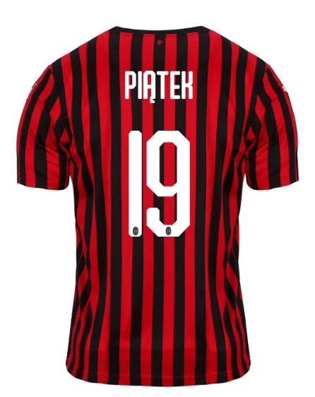 Krzysztof Piatek AC Milan 19/20 Home Jersey