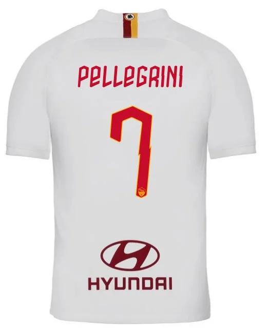 Lorenzo Pellegrini AS Roma 19/20 Away Jersey