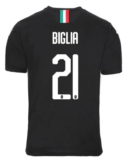 Lucas Biglia AC Milan 19/20 Third Jersey