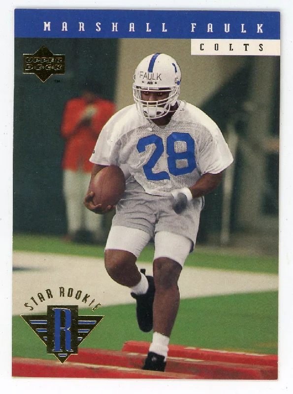 Marshall Faulk 1994 Upper Deck Star Rookie #7