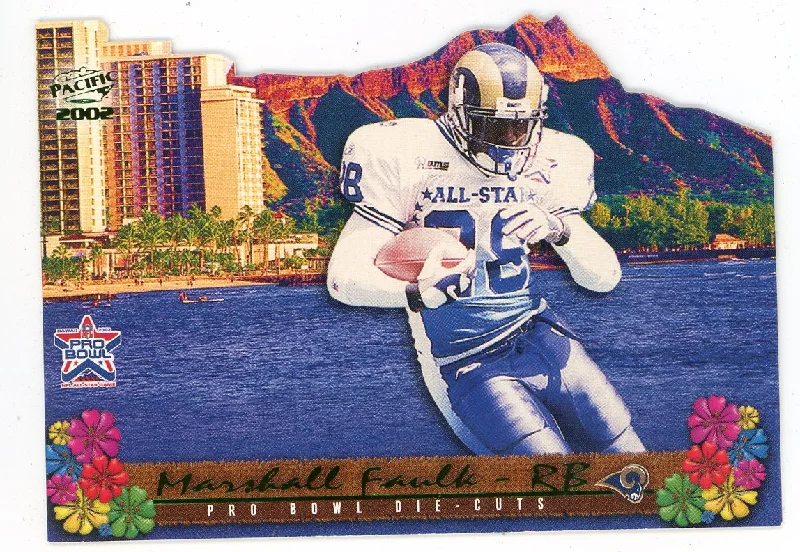 Marshall Faulk 2002 Pacific Pro Bowl Die-Cuts #13