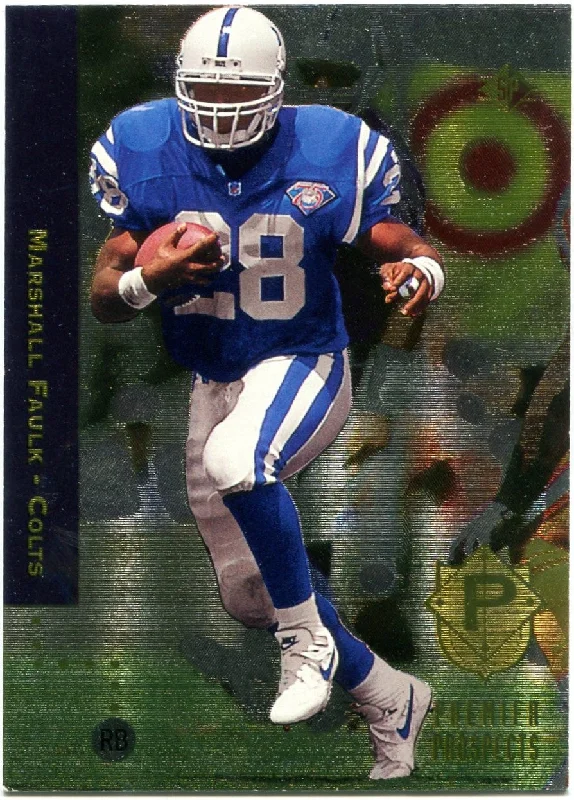 Marshall Faulk Upper Deck Premier Prospects Rookie Card 1994