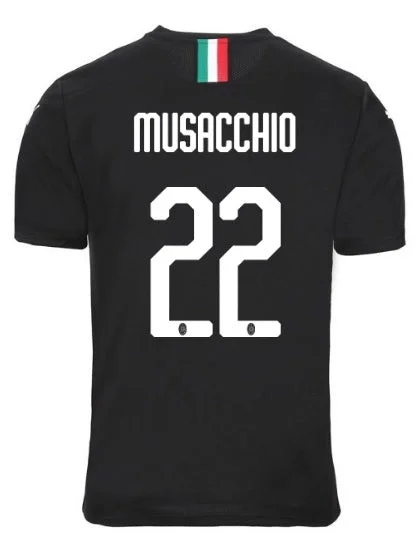 Mateo Musacchio AC Milan 19/20 Third Jersey