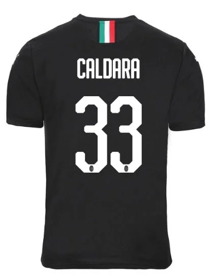 Mattia Caldara AC Milan 19/20 Third Jersey