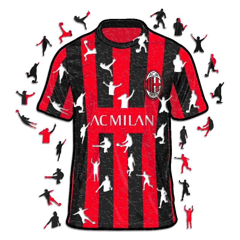 AC Milan® Camiseta - Rompecabezas de Madera