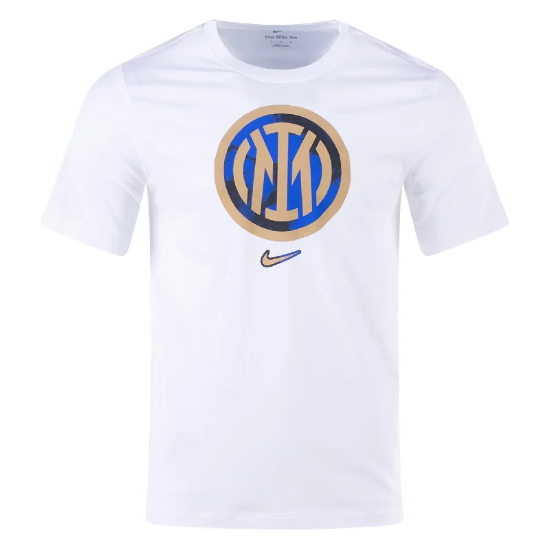 Nike Inter Milan Crest T-Shirt (White)