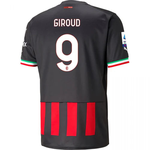 Olivier Giroud AC Milan 22/23 Authentic I Home Jersey - PUMA