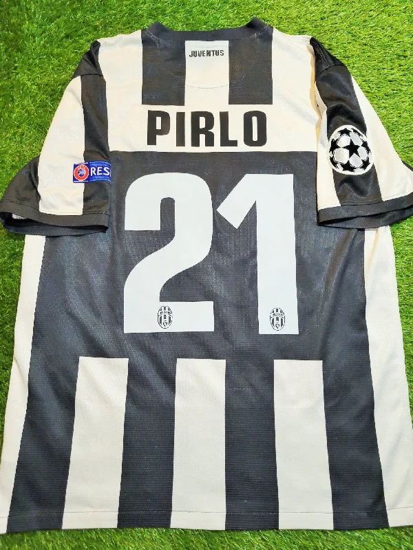 Pirlo Juventus 2012 2013 Home UEFA Jersey Shirt Maglia L SKU# 479331-105