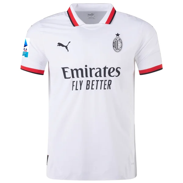 Puma AC Milan Authentic Away Jersey w/ Series A Patch 24/25 (Puma White)