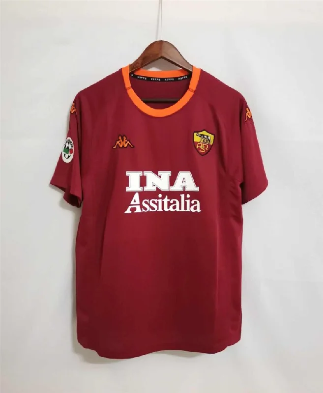 Retro AS Roma 2000/2001 Home Kit