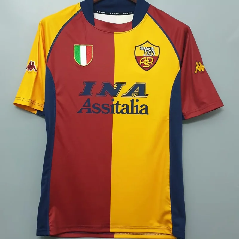 Retro AS Roma 2001/2002 Home Kit