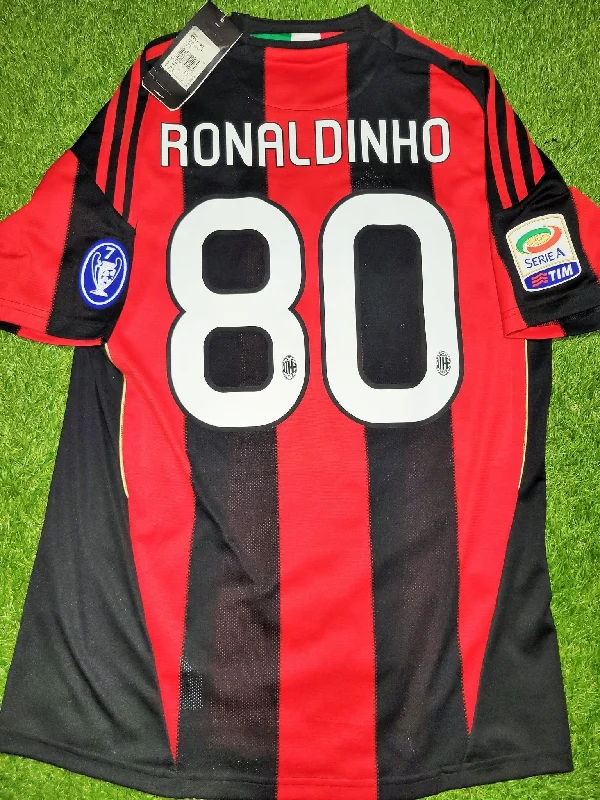 Ronaldinho AC Milan Adidas 2010 2011 Home Soccer Jersey Shirt BNWT M SKU# P96288