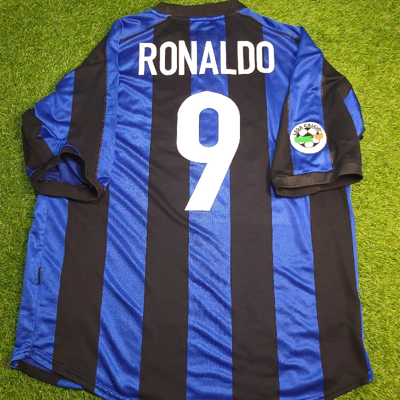 Ronaldo Inter Milan 1999 2000 Soccer Jersey Shirt XL