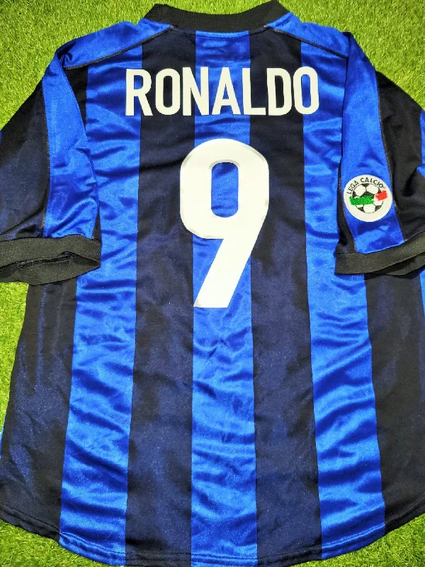 Ronaldo Inter Milan 1999 2000 Soccer Jersey Shirt L