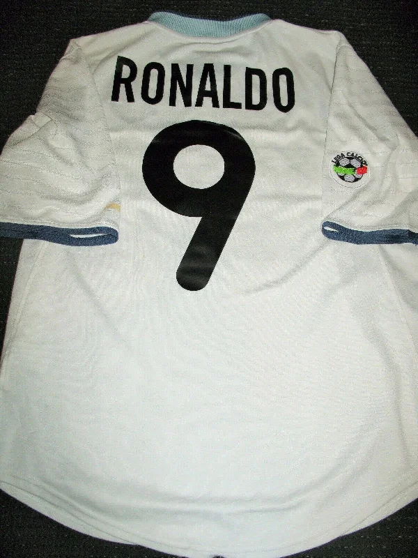 Ronaldo Inter Milan White 2000 2001 Jersey Shirt Maglia L