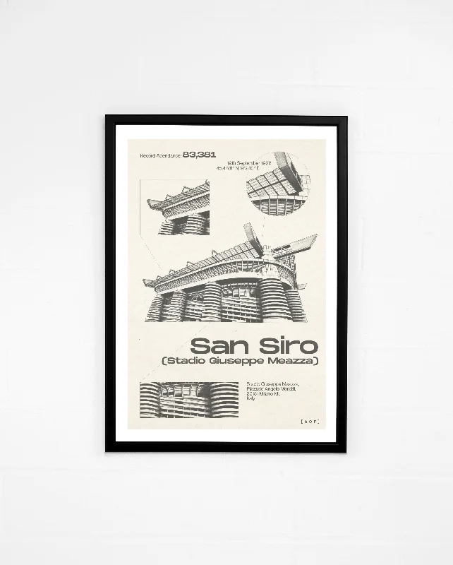 Rossoneri Blueprint - Print