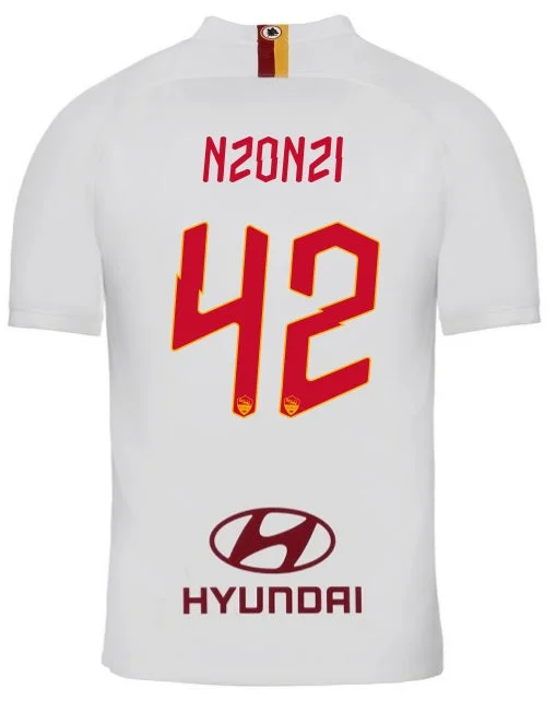 Steven Nzonzi AS Roma 19/20 Away Jersey