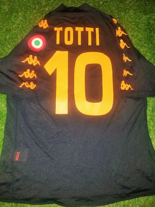 Totti As Roma Kappa 2008 2009 Jersey Maglia Shirt XL