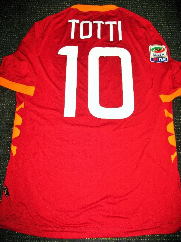 Totti As Roma Kappa 2011 2012 Jersey Maglia Shirt XL