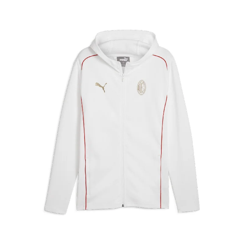 Veste à Capuche AC Milan Casuals Homme 2024/25 Blanc