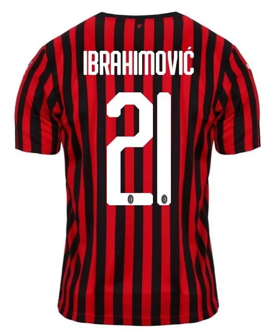 Zlatan Ibrahimovic 19/20 Home Jersey