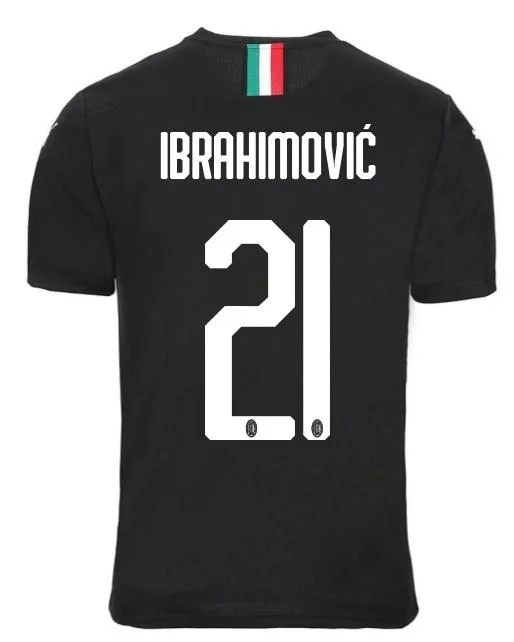 Zlatan Ibrahimovic AC Milan 19/20 Third Jersey